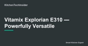 Vitamix Explorian E310 — Powerfully Versatile