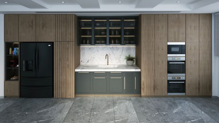 A modern smart home setup illustrating smart oven smart fridge real world kitchen test.