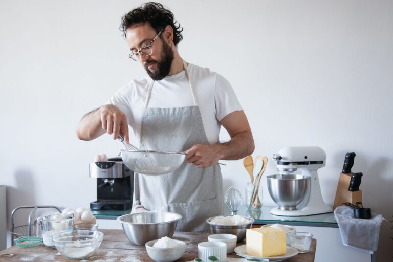 A modern smart home setup illustrating artisan pro 600 which kitchenaid mixer bakes better.