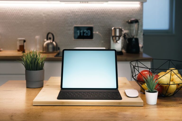A modern smart home setup illustrating real world smart kitchen setup that actually works.