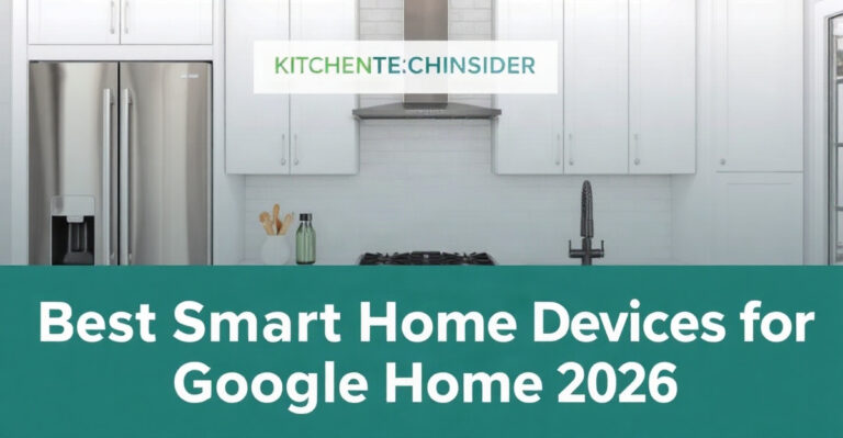 Best Smart Home Devices for Google Home 2026 - KitchenTechInsider