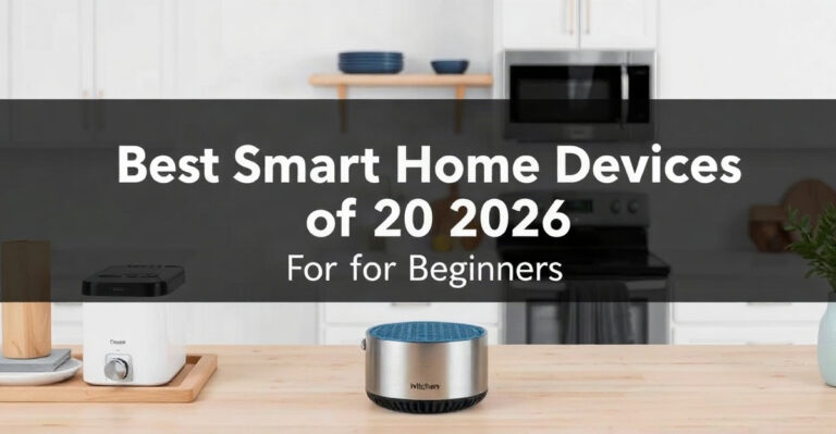 Best Smart Home Devices of 2026 for Beginners - KitchenTechInsider